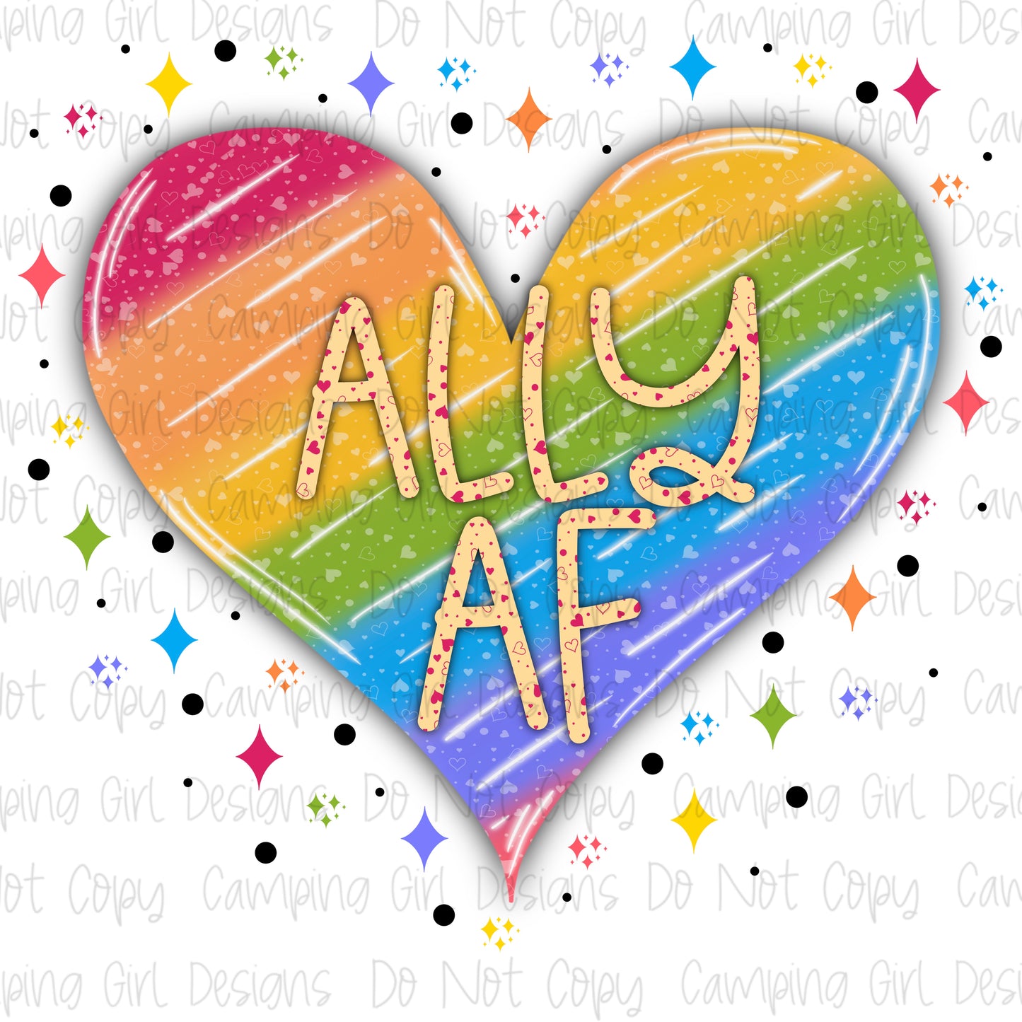 Ally AF Pride PNG image