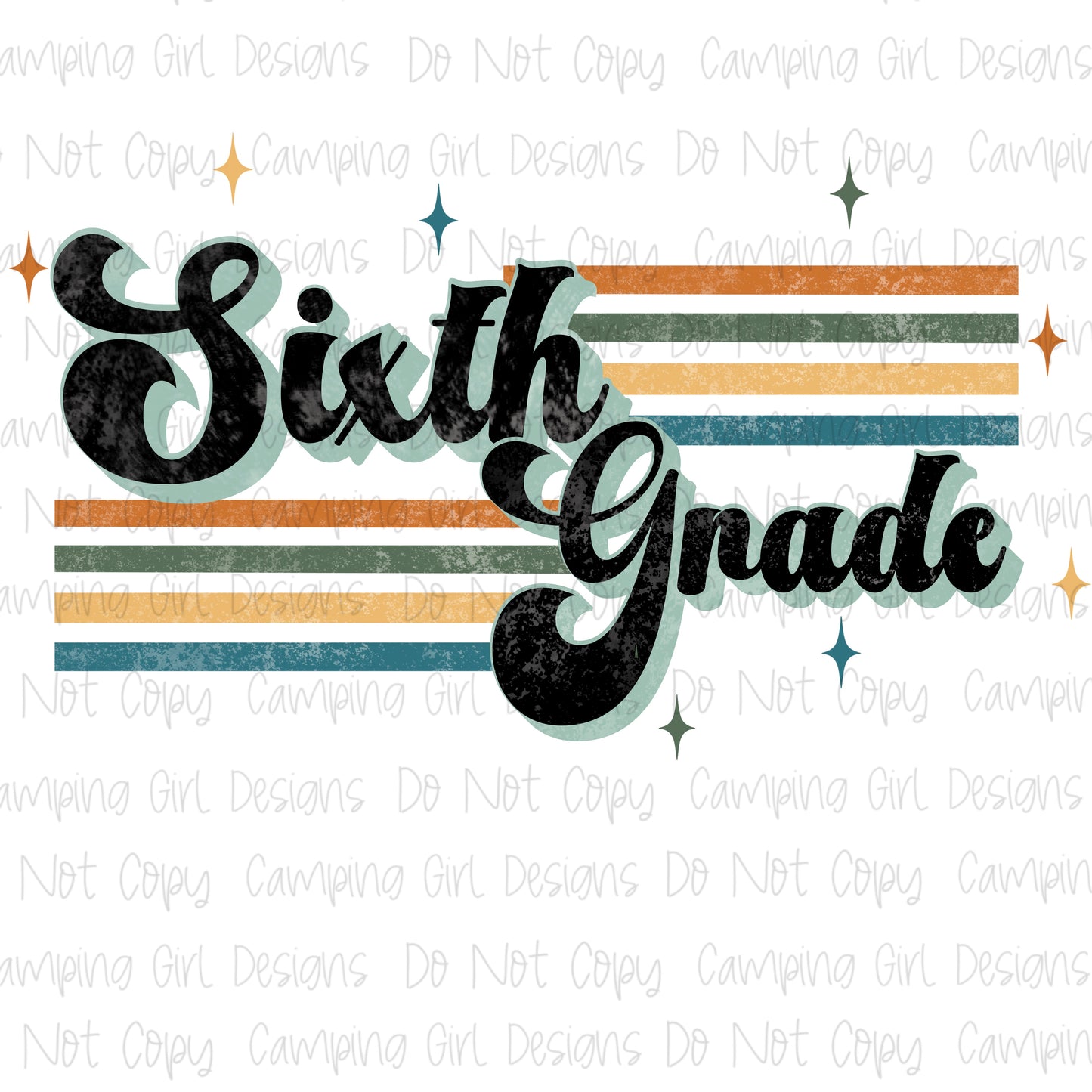 Back to School Sixth Grade