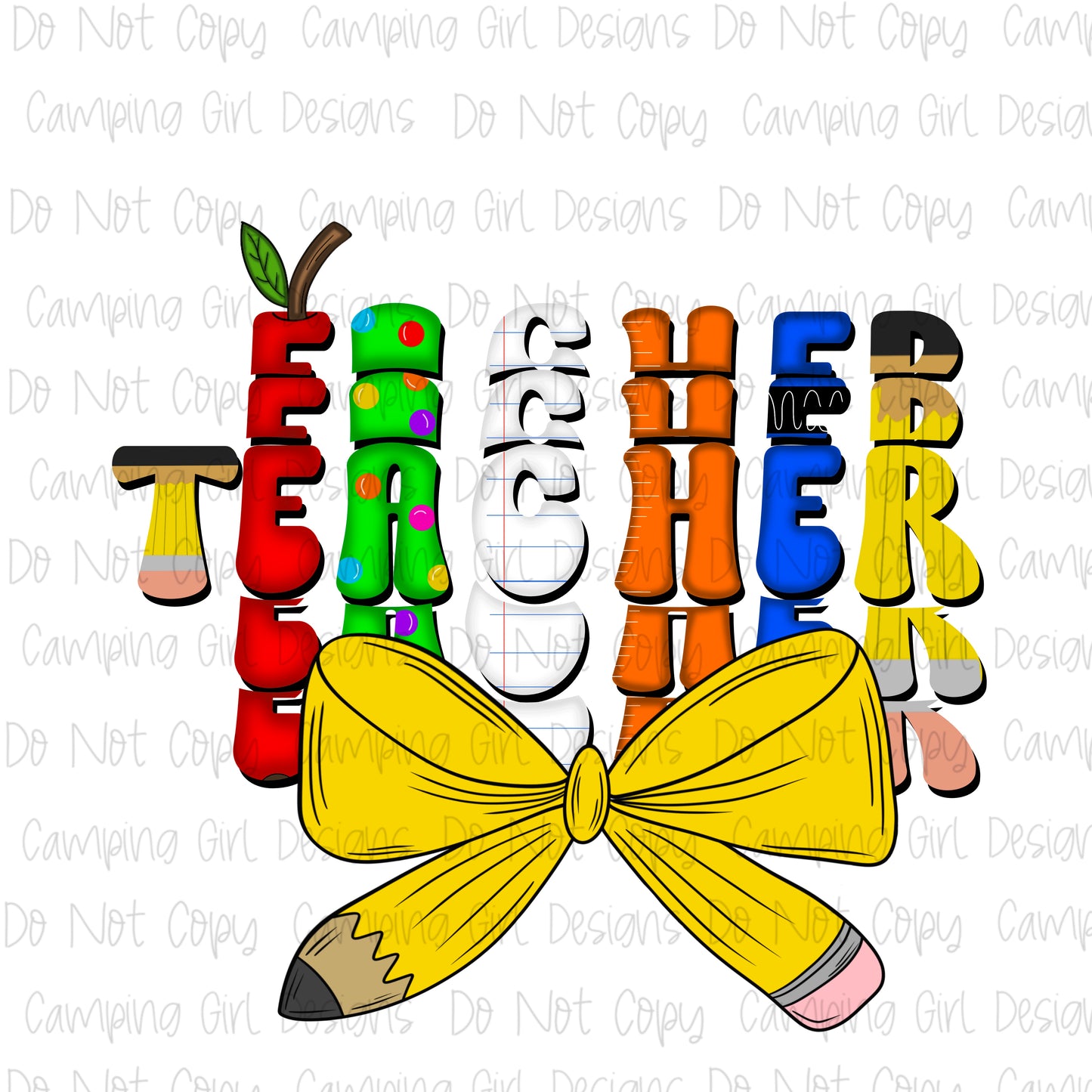 Teacher Bow PNG Image