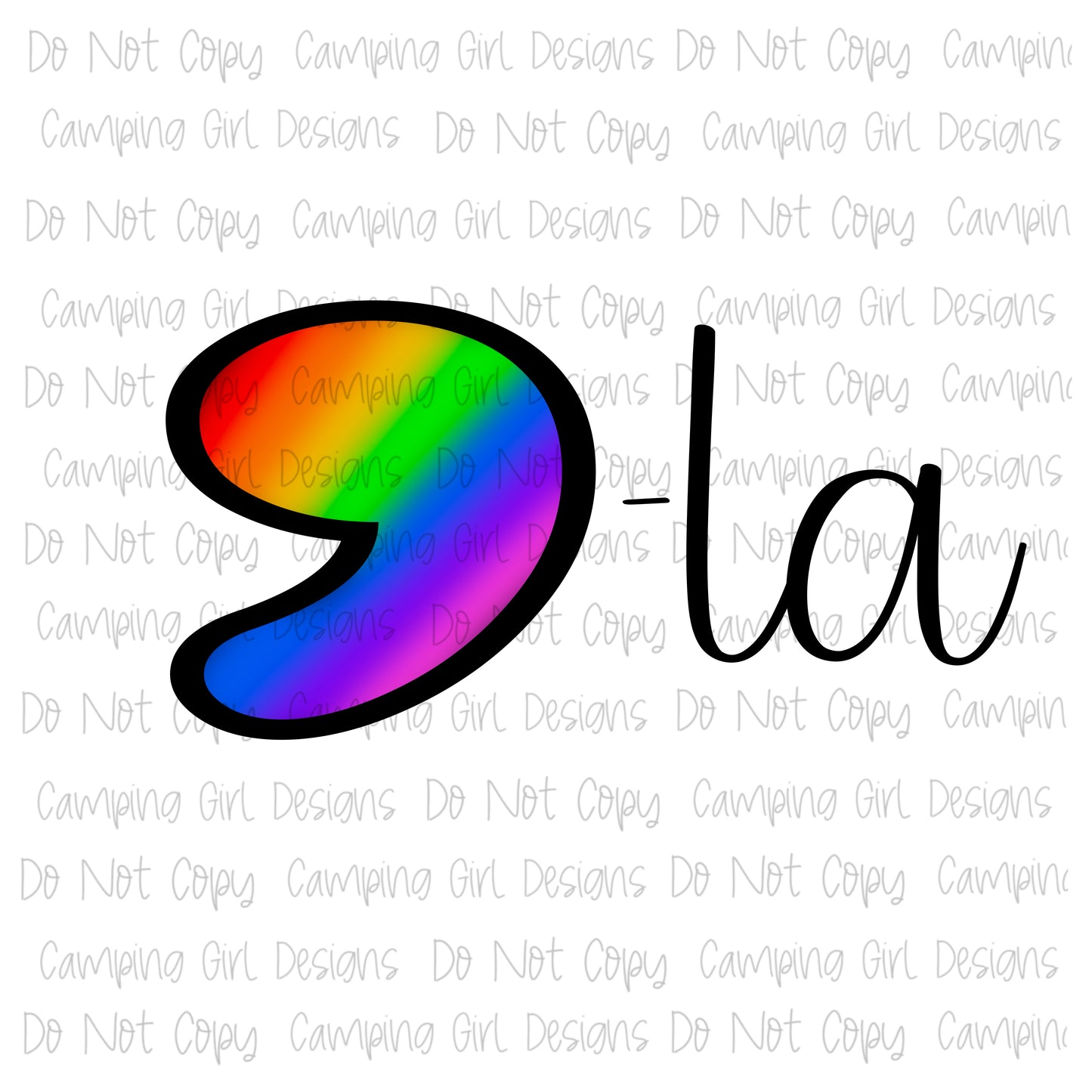 “Comma” - La PNG image