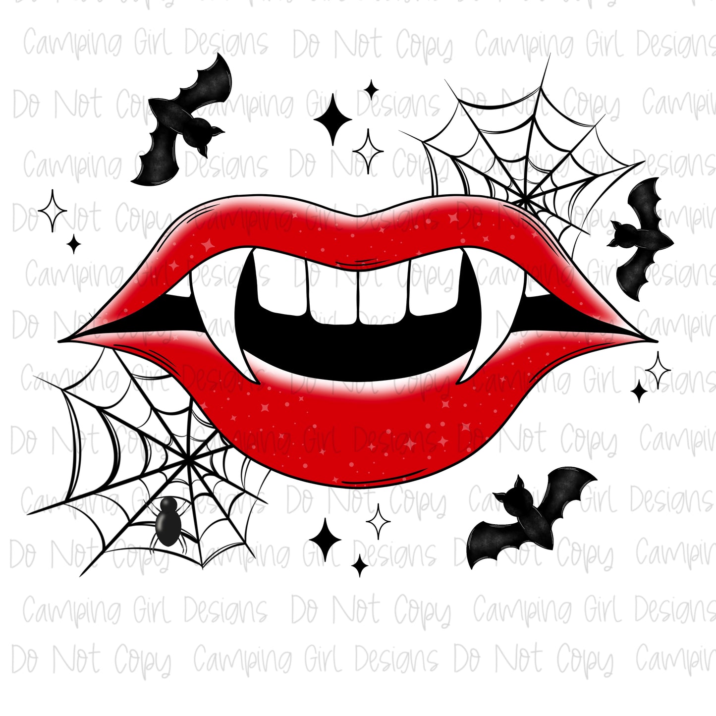 Vampire lips PNG image