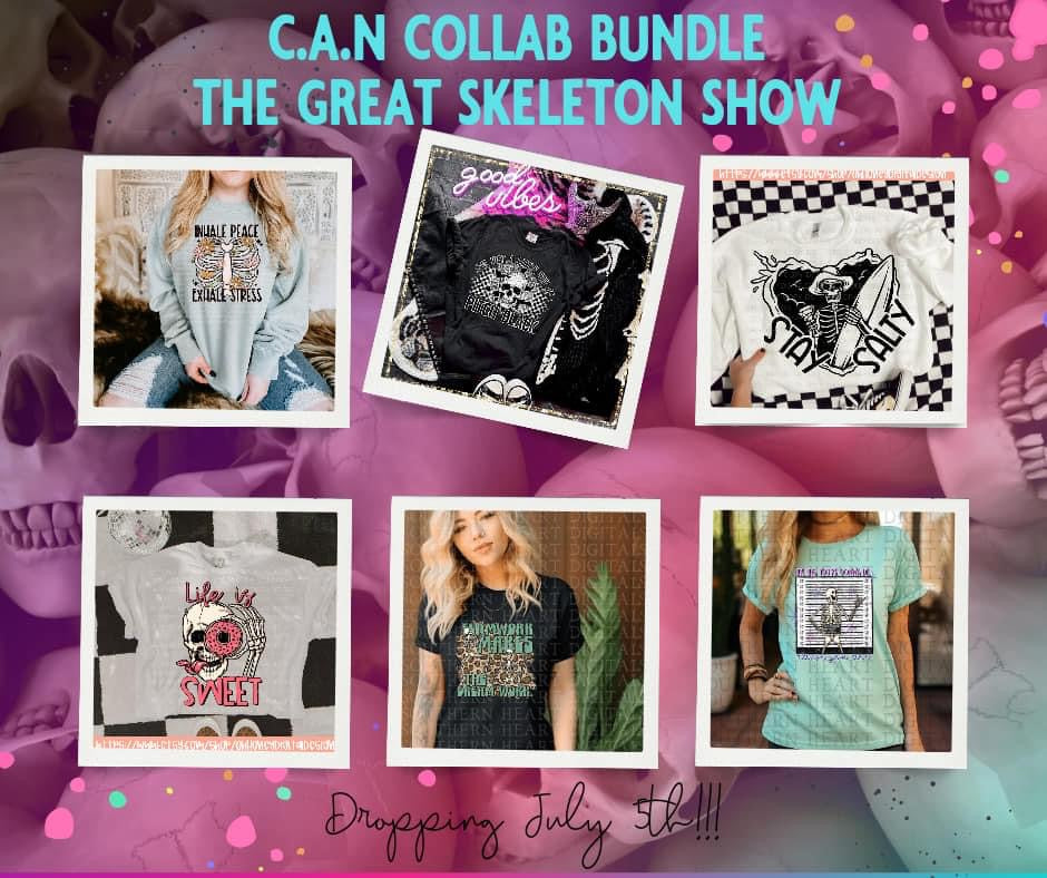 The Great Skeleton Show - C.A.N. Collaboration- 30 files!!!