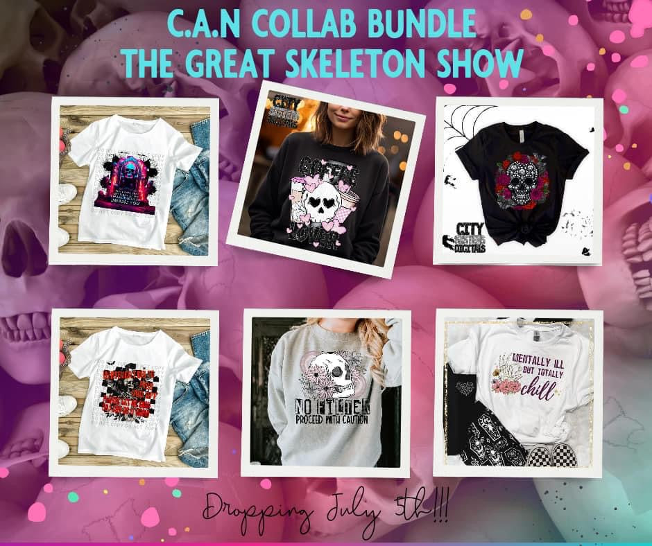 The Great Skeleton Show - C.A.N. Collaboration- 30 files!!!
