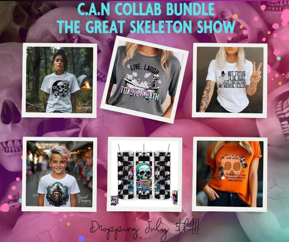 The Great Skeleton Show - C.A.N. Collaboration- 30 files!!!