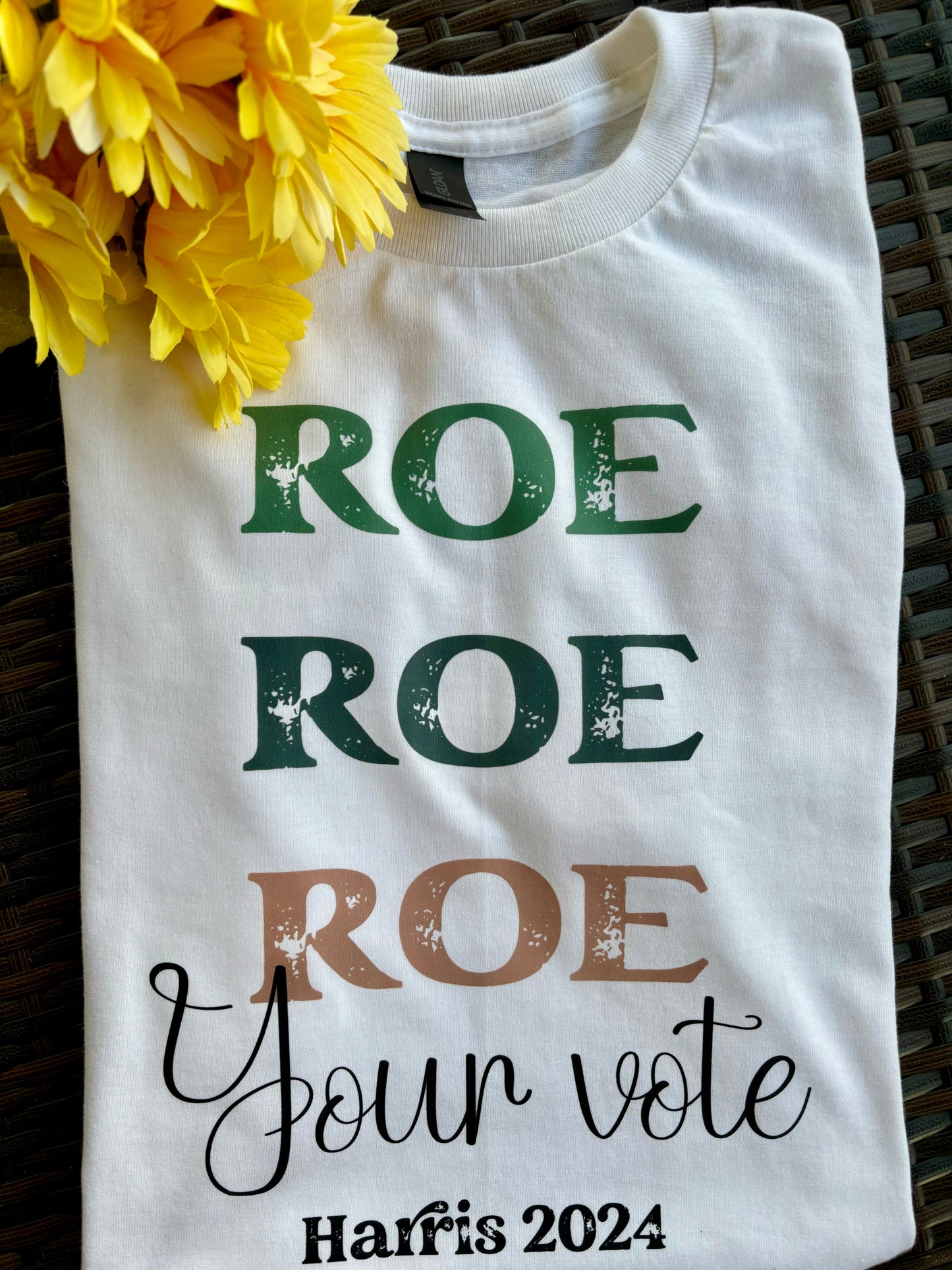 Roe Roe Roe Your Vote PNG image