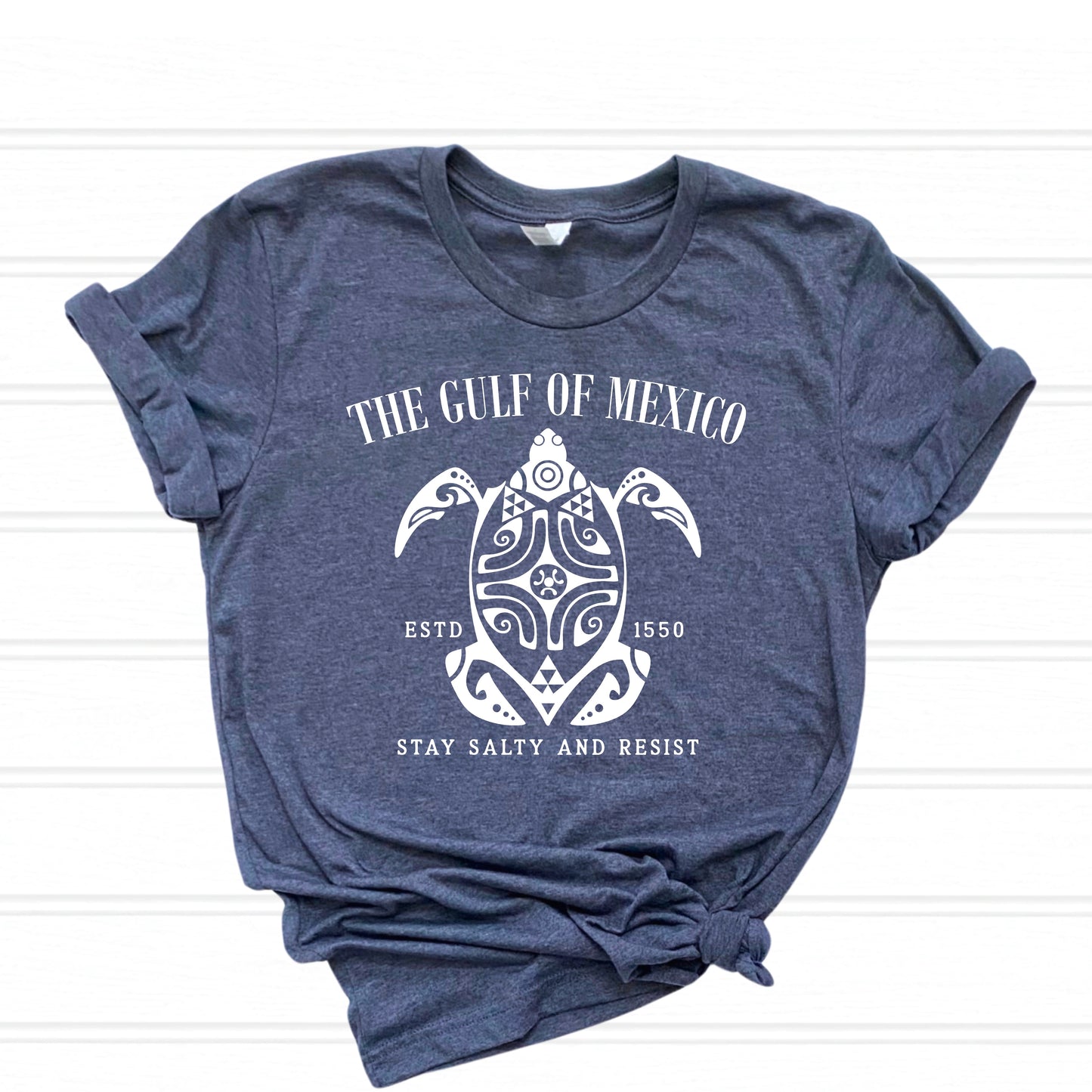 Made to Order Gulf of Mexico - Stay Salty shirt ~ Available in three different print colors!