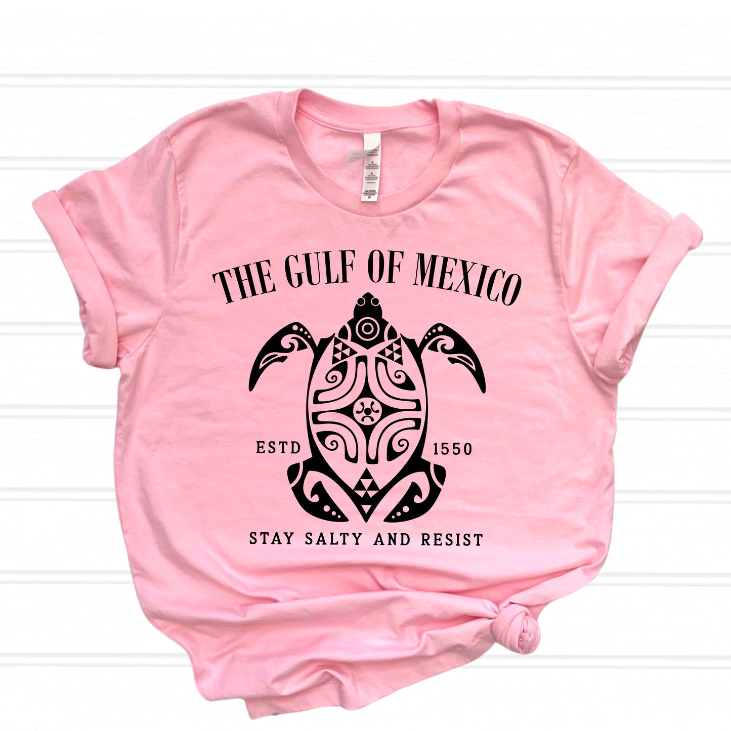 Made to Order Gulf of Mexico - Stay Salty shirt ~ Available in three different print colors!