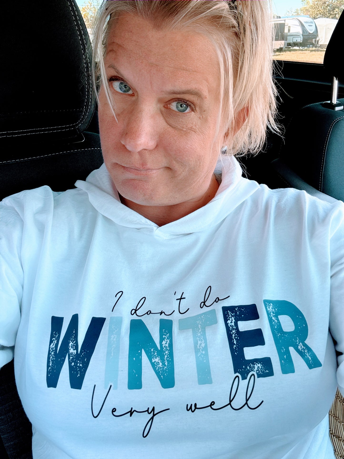 Made to Order “I don’t do winter very well” shirt