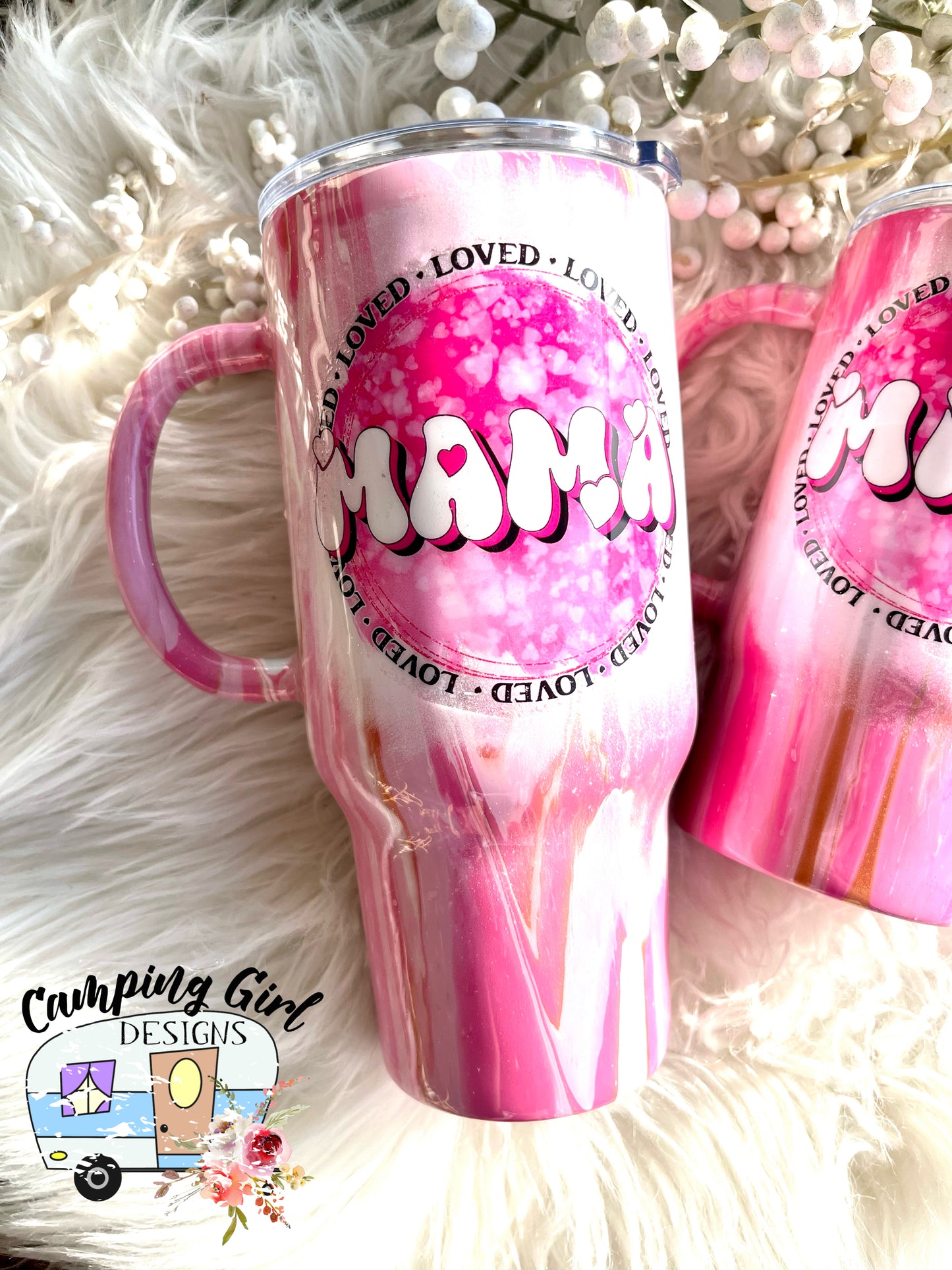 READY TO SHIP Mama and Mini tumbler set
