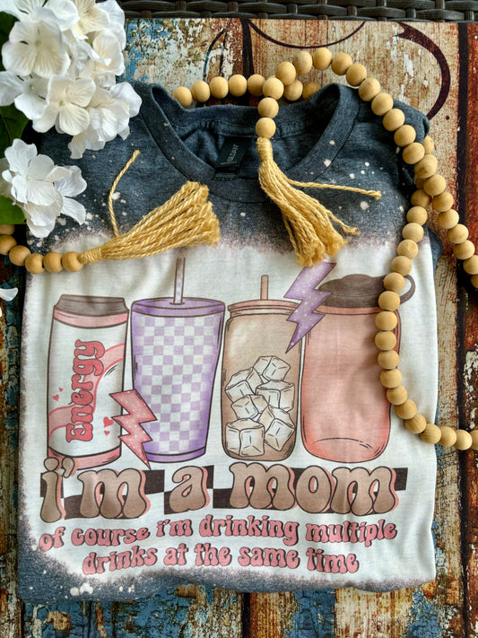 READY TO SHIP I’m a Mom - Drinks. Size L - OTHER SIZES AND COLORS AVAILABLE!
