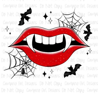 Vampire lips PNG image