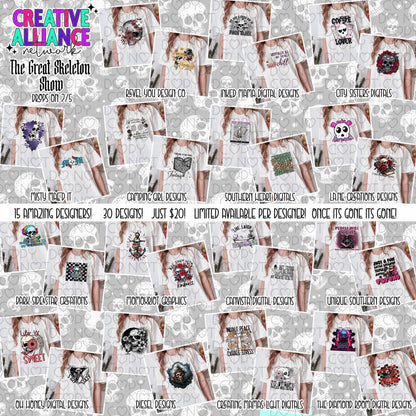 The Great Skeleton Show - C.A.N. Collaboration- 30 files!!!