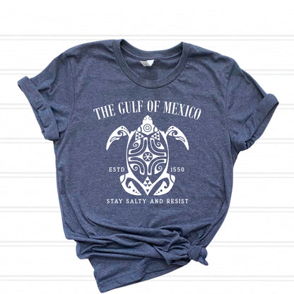 Made to Order Gulf of Mexico - Stay Salty shirt ~ Available in three different print colors!