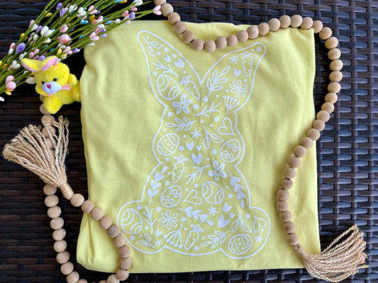 READY TO SHIP Floral Bunny Size L - OTHER SIZES AND COLORS AVAILABLE!!!
