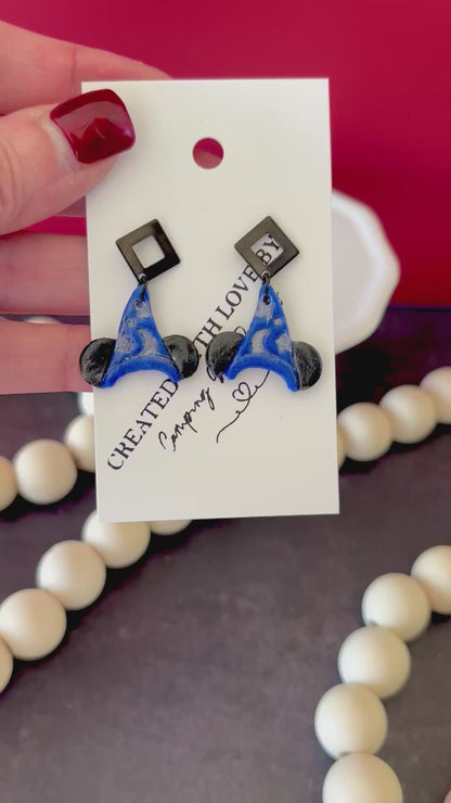 Mouse sorcerer earrings